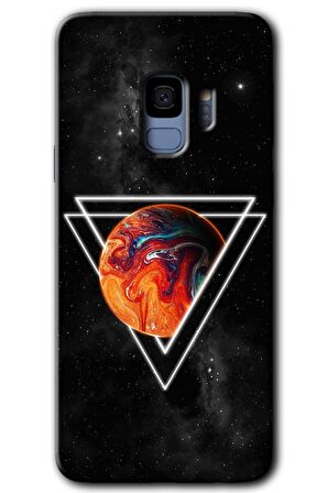 Galaxy S9 Kılıf HD Desen Baskılı Arka Kapak - Kızıl Gezegen 