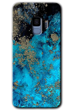Galaxy S9 Kılıf HD Desen Baskılı Arka Kapak - Klas Mermer 