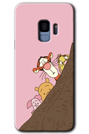 Galaxy S9 Kılıf HD Desen Baskılı Arka Kapak - Winnie the Pooh 