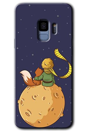 Galaxy S9 Kılıf HD Desen Baskılı Arka Kapak - Küçük Prens 