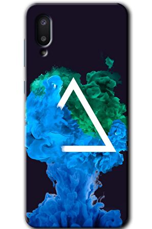Galaxy A02 Kılıf HD Desen Baskılı Arka Kapak - İnk Clot 