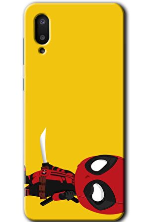 Galaxy A02 Kılıf HD Desen Baskılı Arka Kapak - DeadPool 6 