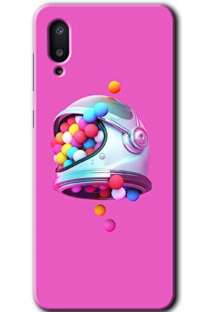 Galaxy A02 Kılıf HD Desen Baskılı Arka Kapak - Uzay Başlığı 