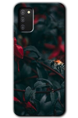 Galaxy A02s Kılıf HD Desen Baskılı Arka Kapak - Avcı Arı 