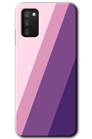 Galaxy A02s Kılıf HD Desen Baskılı Arka Kapak - Oblique 