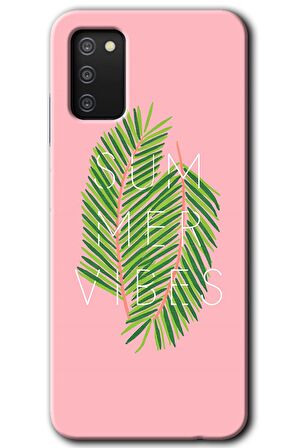 Galaxy A02s Kılıf HD Desen Baskılı Arka Kapak - Summer Vibes 