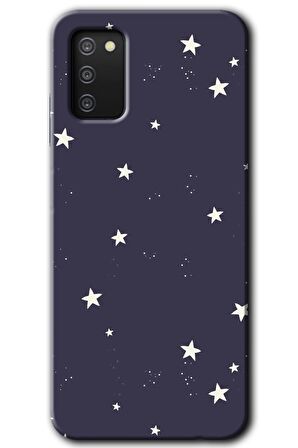 Galaxy A02s Kılıf HD Desen Baskılı Arka Kapak - Gökyüzü Yıldız 