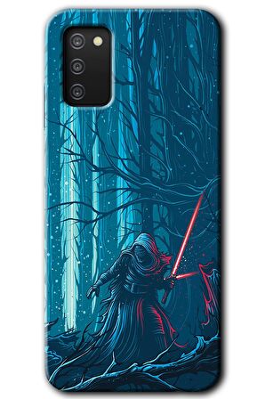 Galaxy A02s Kılıf HD Desen Baskılı Arka Kapak - Jedi 