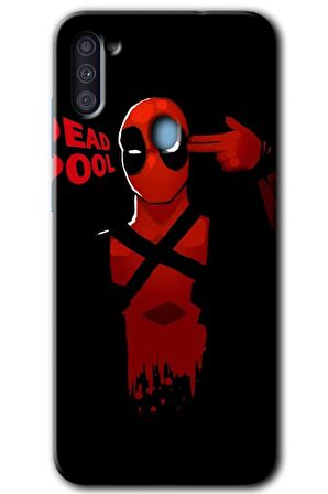 Galaxy A11 Kılıf HD Desen Baskılı Arka Kapak - DeadPool 4 