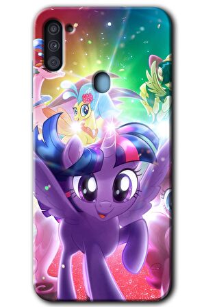 Galaxy A11 Kılıf HD Desen Baskılı Arka Kapak - Pony 