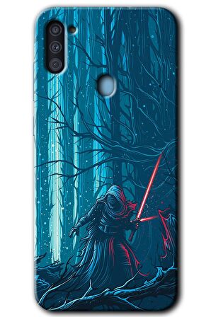 Galaxy A11 Kılıf HD Desen Baskılı Arka Kapak - Jedi 