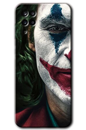 Galaxy A12 Kılıf HD Desen Baskılı Arka Kapak - Joker 