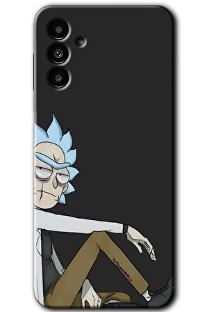 Galaxy A13 5G Kılıf HD Desen Baskılı Arka Kapak - Rick 