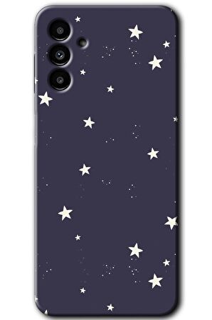 Galaxy A13 5G Kılıf HD Desen Baskılı Arka Kapak - Gökyüzü Yıldız 