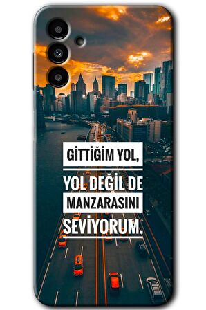 Galaxy A13 5G Kılıf HD Desen Baskılı Arka Kapak - Manzara Seviyorum 