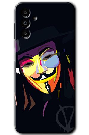 Galaxy A13 5G Kılıf HD Desen Baskılı Arka Kapak - Vendetta 