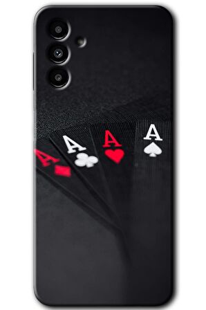 Galaxy A13 5G Kılıf HD Desen Baskılı Arka Kapak - Full As 
