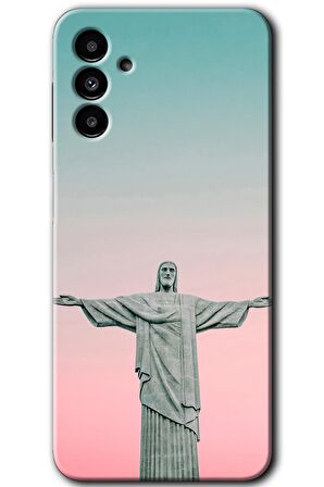 Galaxy A13 5G Kılıf HD Desen Baskılı Arka Kapak - Rio 