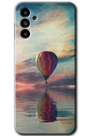 Galaxy A13 5G Kılıf HD Desen Baskılı Arka Kapak - Zeplin 