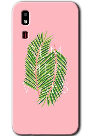 Galaxy A2 Core Kılıf HD Desen Baskılı Arka Kapak - Summer Vibes 