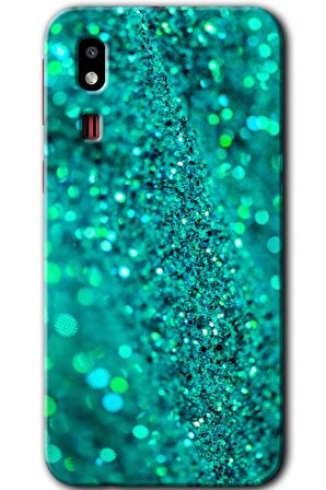 Galaxy A2 Core Kılıf HD Desen Baskılı Arka Kapak - Diamonds 