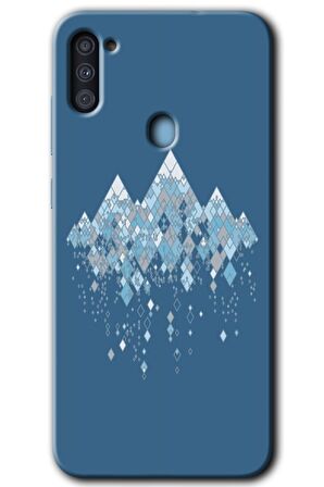 Galaxy M11 Kılıf HD Desen Baskılı Arka Kapak - İceberg 