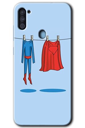 Galaxy M11 Kılıf HD Desen Baskılı Arka Kapak - İzin Günü 