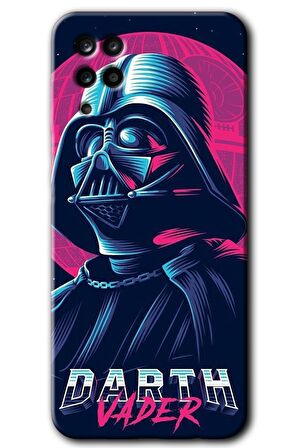 Galaxy M12 Kılıf HD Desen Baskılı Arka Kapak - Darth Vader 