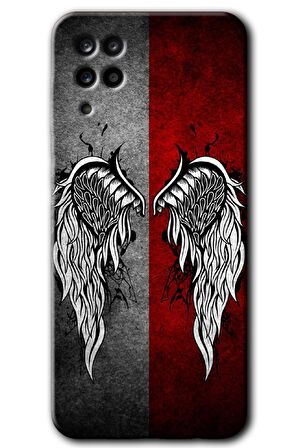 Galaxy M12 Kılıf HD Desen Baskılı Arka Kapak - Lucifer 