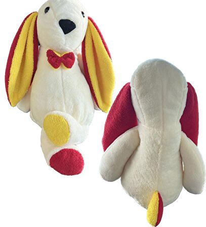 Uyku Arkadaşım PAPYONLU Uzun Kulak Bunny Peluş Tavşan 65 cm