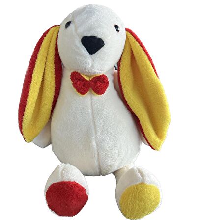 Uyku Arkadaşım PAPYONLU Uzun Kulak Bunny Peluş Tavşan 65 cm
