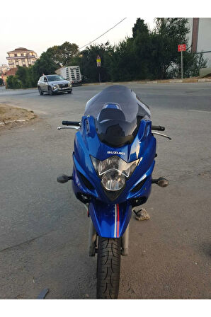 Suzuki GSX 650 F Siperlik Ön Cam 2008 2012 Model 40cm Açıkfüme Renkli 4mm
