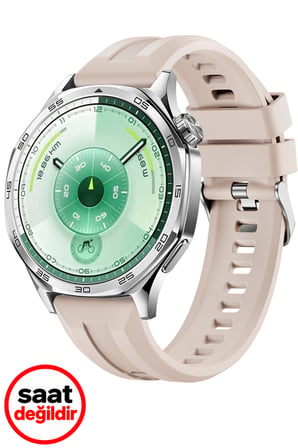 Huawei Gt Gt 2 Gt 3 Gt 4 Gt 5 Gt 6 Gt 7 Pro Se Elite 46mm Uyumlu Tokalı Silikon Kordon