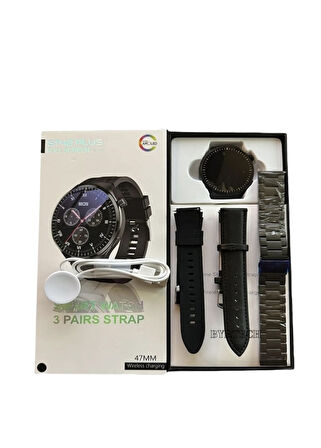 Huawei Mate Xs 2 Uyumlu 3 Kordon Hediyeli Gt42 Plus Smart Watch