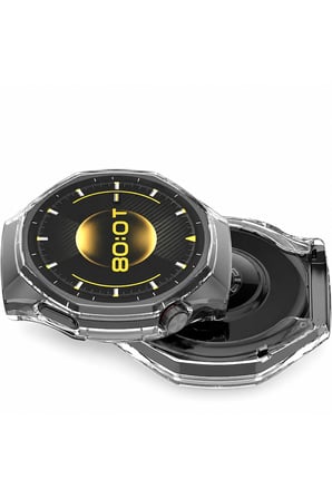 Huawei Gt 6 Pro 46mm Uyumlu Yumuşak Şefaff Ekran ve Kasa Koruyucu