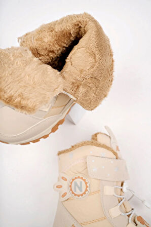 kız çoçuk botu,kürklü,ortopedik,bot bej Bej / 31