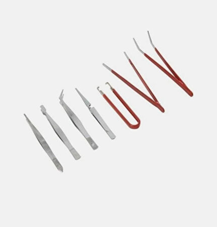 Elektornikçi 7 Parça Cımbız Seti Telefon Bilgisayar Cımbız