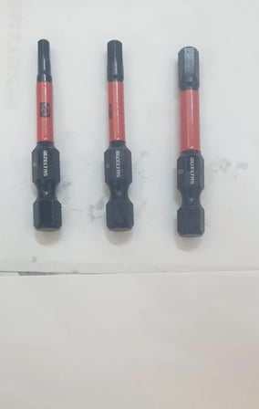 Darbeli Allen Bits Uçlar ( 1 adet 3mm, 1 adet 4mm,1 adet 5mm) 5cm boyunda