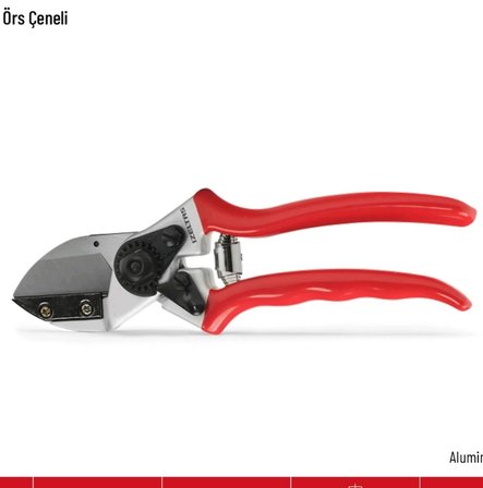 Budama Makası Dövme Örs Çeneli 210mm