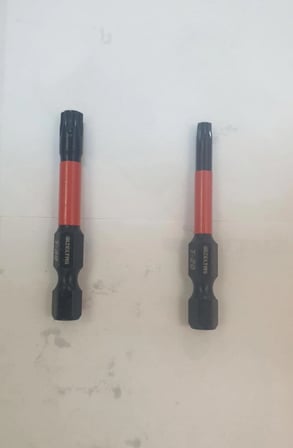Darbeli Torx Bits Uçlar (1 adet T20 , 1 adet T30) 5 cm Boyunda