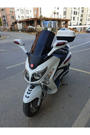 Sym Gts Evo 250 Siperlik Ön Cam 2006 2013 Model 63cm Siyah Renkli 4mm 10cm daha Uzun