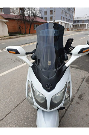 Sym Gts Evo 250 Siperlik Ön Cam 2006 2013 Model 63cm Siyah Renkli 4mm 10cm daha Uzun