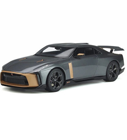 Gt Spirit 1:18Nissan GT-R 50 by Italdesign Liquid Kinetic Greyn 2018 Model Araba