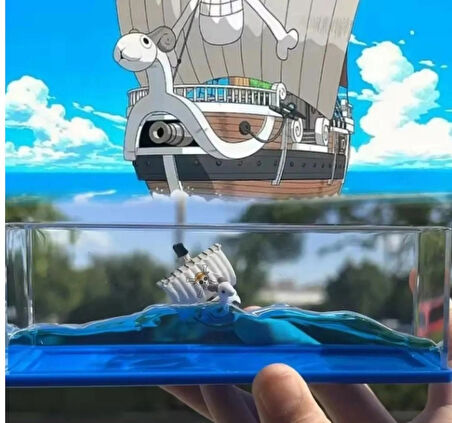 one piece bandai luffy figürlü batmayan gemi canlı rengi ve kalitesiyle şık hediyelik batmayan gemi