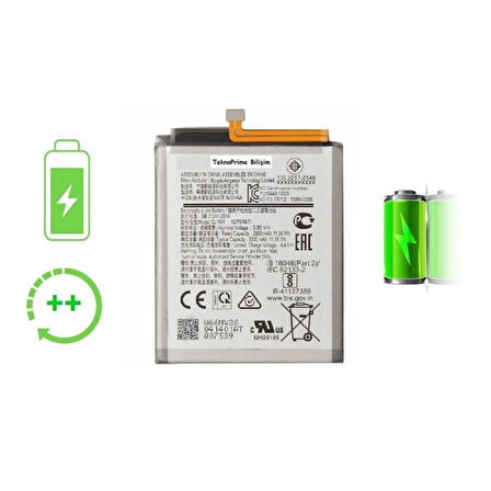  Samsung Galaxy A01 A015F ile Uyumlu Güclendirilmis İthal Pil Batarya