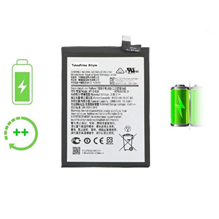  Samsung Galaxy A05 A055 ile Uyumlu Güclendirilmis İthal Pil Batarya