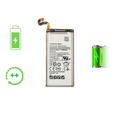  Samsung Galaxy S8 G950F ile Uyumlu Güclendirilmis İthal Pil Batarya
