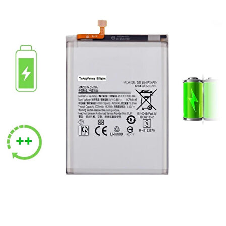  Samsung Galaxy A15 4G 5G ile Uyumlu Güclendirilmis İthal Pil Batarya