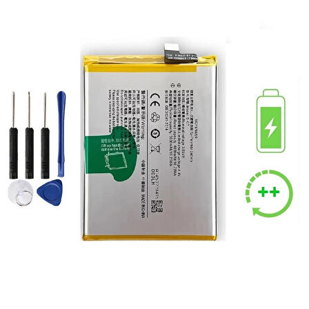 Vivo Y15 İle Uyumlu  Güclendirilmis İthal Pil Batarya B-G7