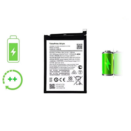  Samsung Galaxy A22 A225 ile Uyumlu Güclendirilmis İthal Pil Batarya